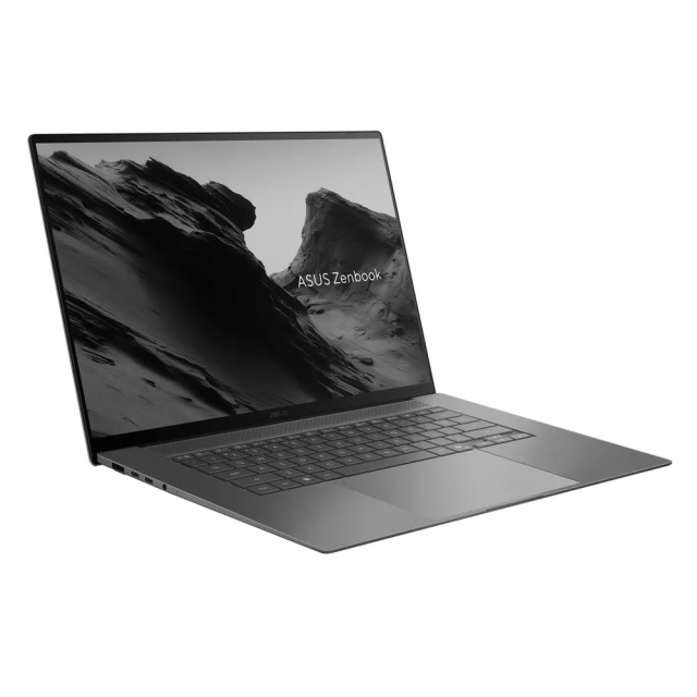 Лаптоп ASUS Zenbook S 16 UM5606GA-SR391XNA, AMD Ryzen AI 9 465 10C (3.3 / 5.0 GHz, 24MB Cache), 16.0" (40.64 cm) 3K OLED Anti-glare glossy Display, 32GB LPDDR5X, 2TB M.2 NVMe SSD, Windows 11 Pro