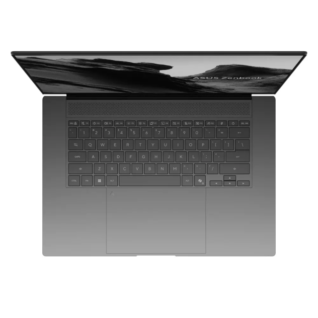 Лаптоп ASUS Zenbook S 16 UM5606GA-SR391XNA, AMD Ryzen AI 9 465 10C (3.3 / 5.0 GHz, 24MB Cache), 16.0" (40.64 cm) 3K OLED Anti-glare glossy Display, 32GB LPDDR5X, 2TB M.2 NVMe SSD, Windows 11 Pro