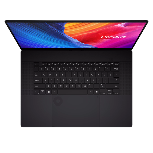 Лаптоп Asus ProArt Studiobook P16 H7606WP-SR254X, AMD Ryzen AI 9 HX 370 12C (2.0 / 5.1GHz 36MB Cache), 16" (40.64cm) 2.8К OLED Touch Display, NVIDIA GF RTX 5070 8 GB GDDR7 DLSS 4, 64GB LPDDR5X, 2TB M.2 NVMe SSD, Windows 11 Pro