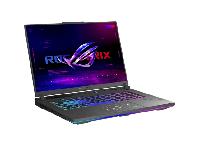 Лаптоп Asus ROG Strix G16 G614PW-RV098, AMD Ryzen 9 8940HX 16C (2.4 / 5.3 GHz, 64MB Cache), 16" (40.64cm) WUXGA IPS Anti-Glare Display, NVIDIA GF RTX5080 16GB GDDR7 DLSS 4, 16GB DDR5, 1TB SSD NVMe, No OS
