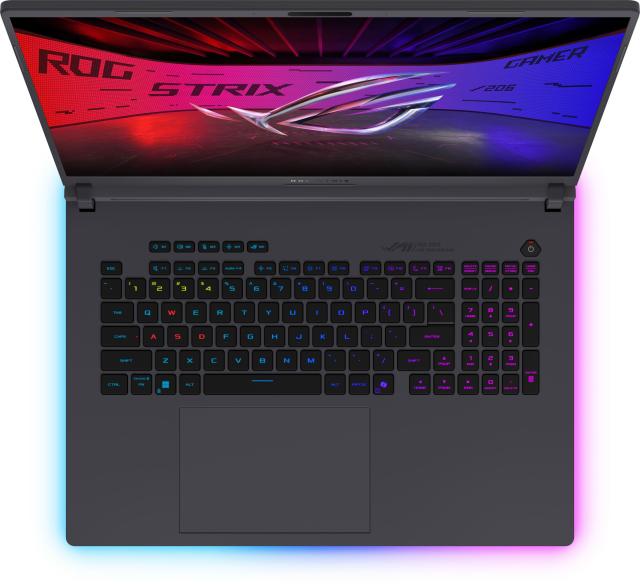 Лаптоп ASUS ROG Strix G18 2025 G815LW-SA329W, Intel Core Ultra 9 290HX Plus 24C (1.80 / 5.50 GHz, 36MB Cache), 18" (45.7cm) WQXGA Mini LED Display, NVIDIA GF RTX 5080 16GB GDDR7 DLSS 4, 64GB DDR5, 1TB SSD NVMe, 2x Thunderbolt 5, Windows 11 Home