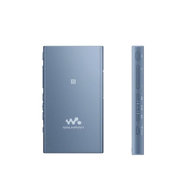 Mp3 плейър Sony NW-A45HN, 16GB, Hi-Res Audio, 7.8cm screen, NFC/Bluetooth, Noise Cancelling headphones, blue