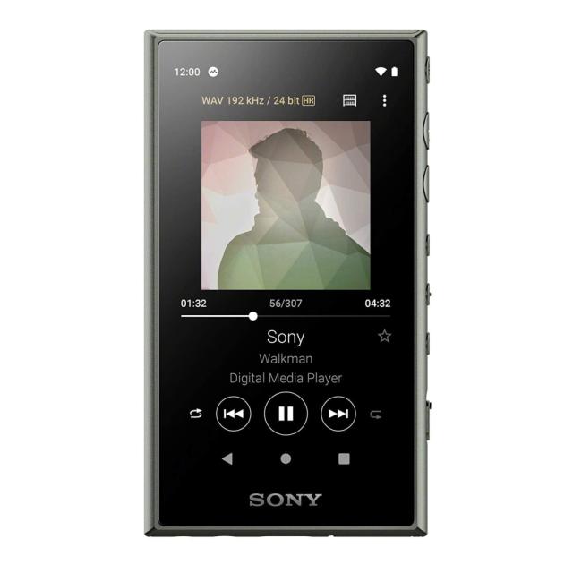 Mp3 плейър Sony NW-A105, 16GB, Hi-Res Audio, NFC/Bluetooth, green