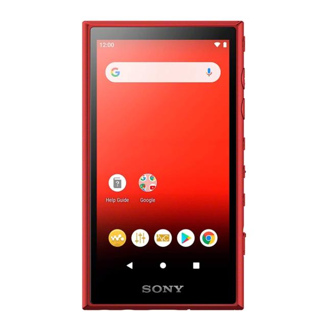 Mp3 плейър Sony NW-A105, 16GB, Hi-Res Audio, NFC/Bluetooth, red