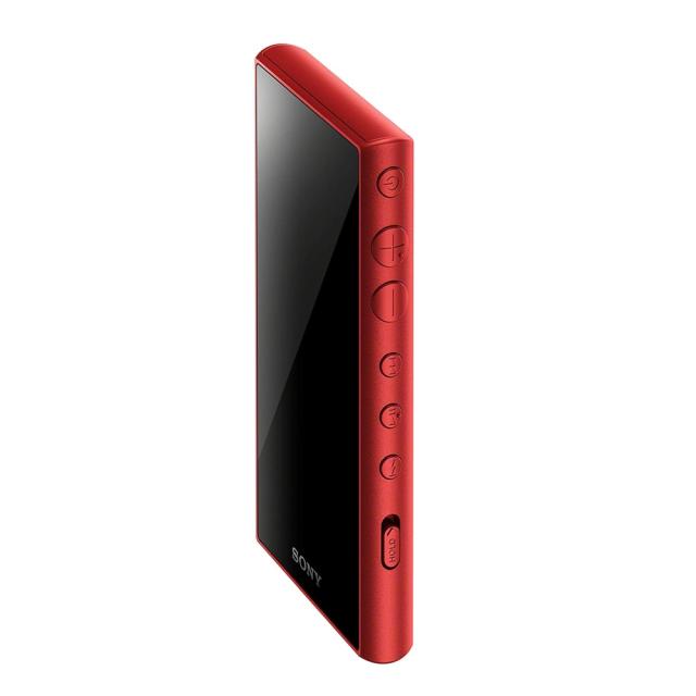 Mp3 плейър Sony NW-A105, 16GB, Hi-Res Audio, NFC/Bluetooth, red