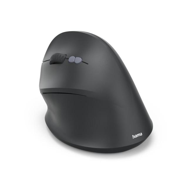 Мишка HAMA EMW-500L Wireless, ергономична мишка, оптичен (1600 DPI), /за лява ръка/, черна