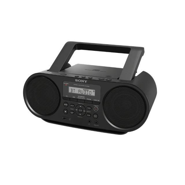 CD плейър Sony ZS-RS60BT CD player with Bluetooth, black