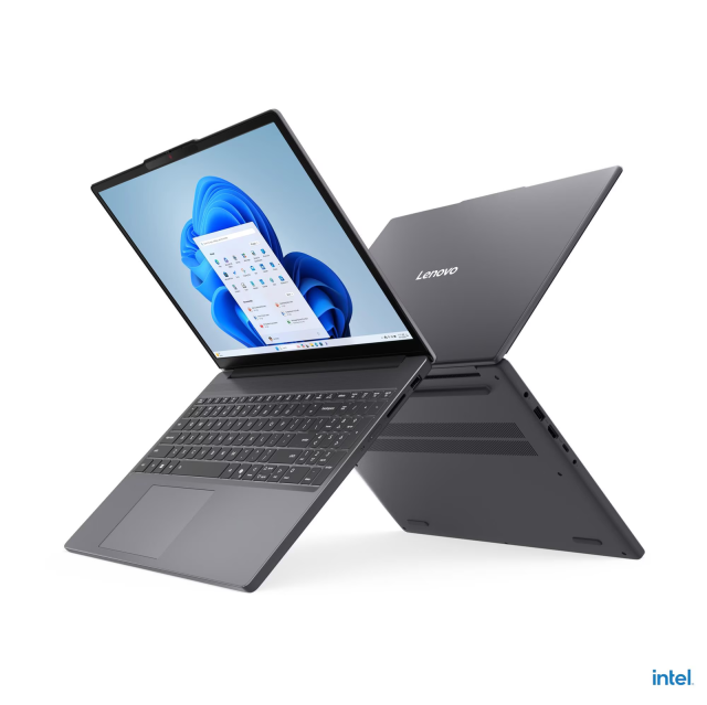 Лаптоп Lenovo IdeaPad Slim 3 15IRH10, Intel Core i5-13420H 8C (2.10 / 4.60 GHz, 12MB Cache), 15.3" (38.86 cm) WUXGA IPS Anti-glare Display, 16GB DDR5, 512 GB M.2 NVMe SSD, Free DOS