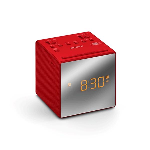 Радио Sony ICF-C1T portable radio, red