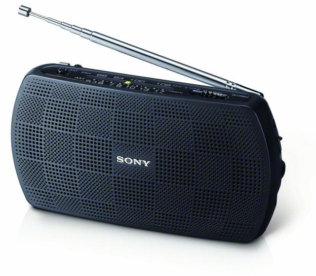 Радио Sony SRF-18 portable radio, black