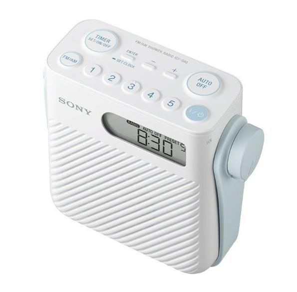 Радио Sony ICF-S80 portable radio, white
