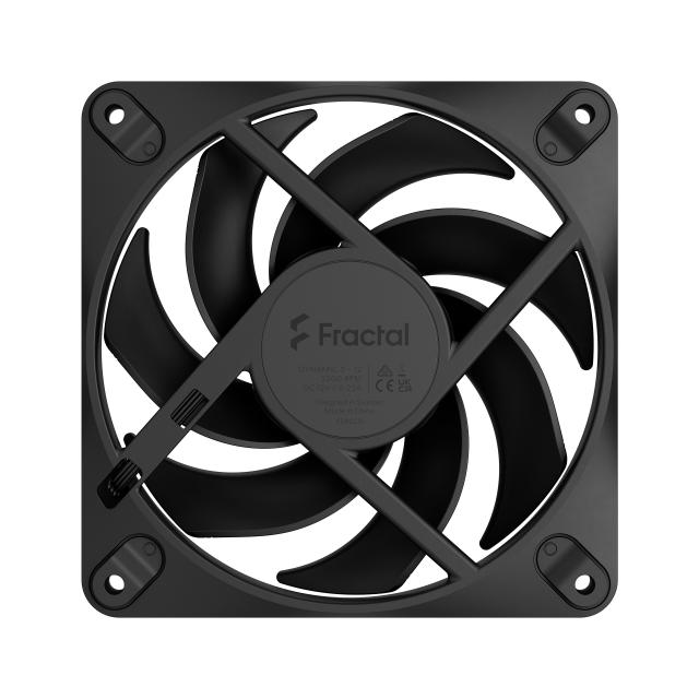 Вентилатор Fractal Design 120mm DYNAMIC3, 4-pin PWM / 3-pin RGB connector, Black
