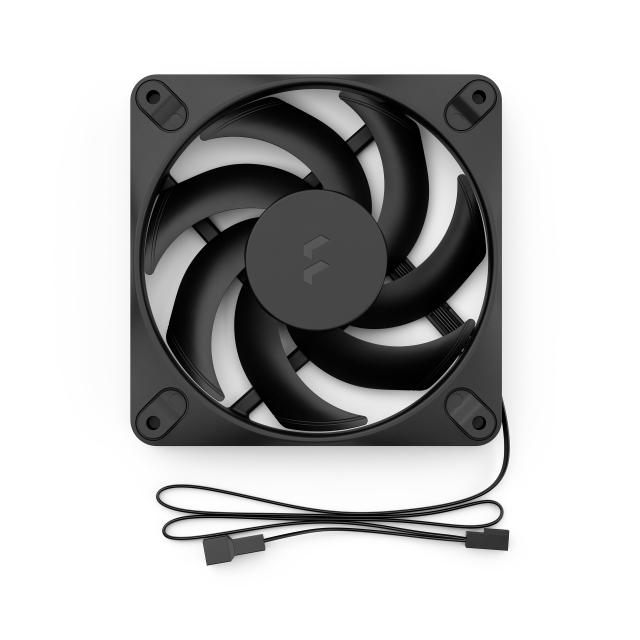Вентилатор Fractal Design 120mm DYNAMIC3, 4-pin PWM / 3-pin RGB connector, Black