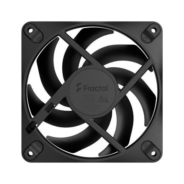 Вентилатор Fractal Design 120mm DYNAMIC3 REVERS, 4-pin PWM / 3-pin RGB connector, Black