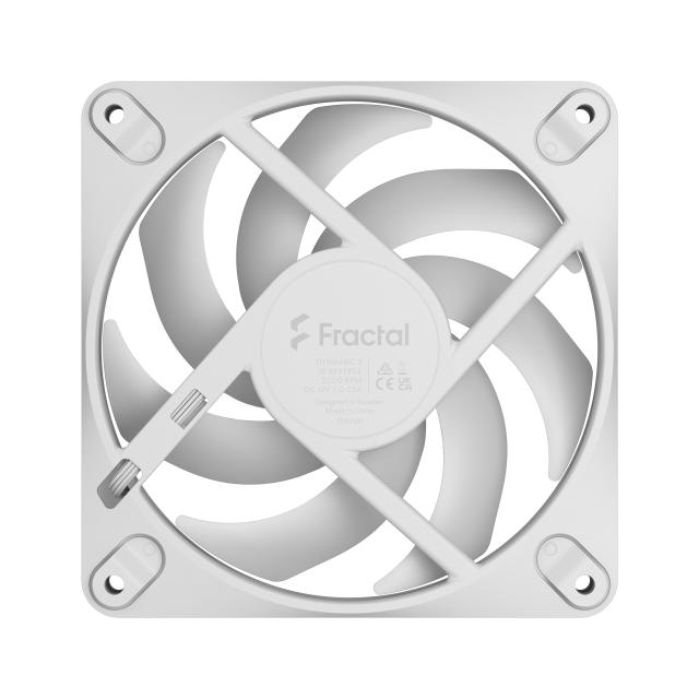 Вентилатор Fractal Design 120mm DYNAMIC3 REVERS WHITE, 4-pin PWM / 3-pin RGB connector