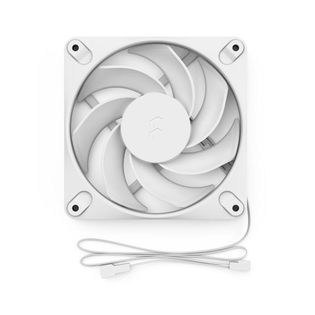Вентилатор Fractal Design 120mm DYNAMIC3 REVERS WHITE, 4-pin PWM / 3-pin RGB connector