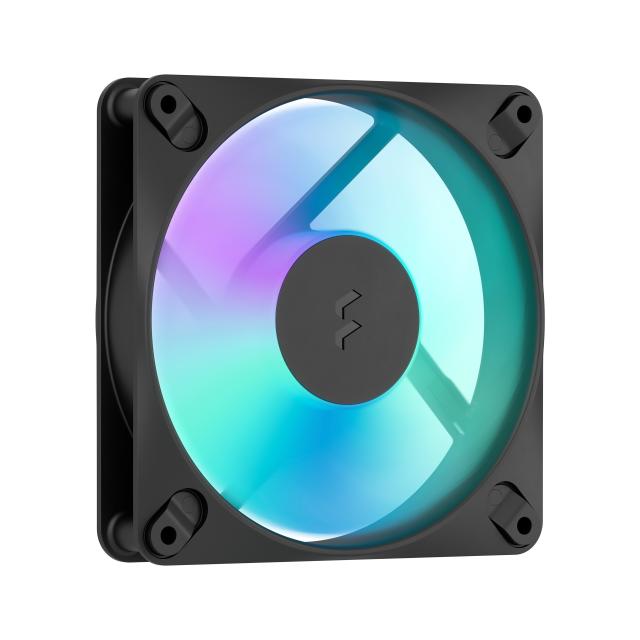 Вентилатор Fractal Design 120mm DYNAMIC3 RGB BLACK 3PAK, 4-pin PWM / 3-pin RGB connector
