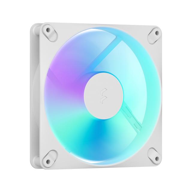 Вентилатор Fractal Design 140mm DYNAMIC3 RGB WHITE, 4-pin PWM / 3-pin RGB connector