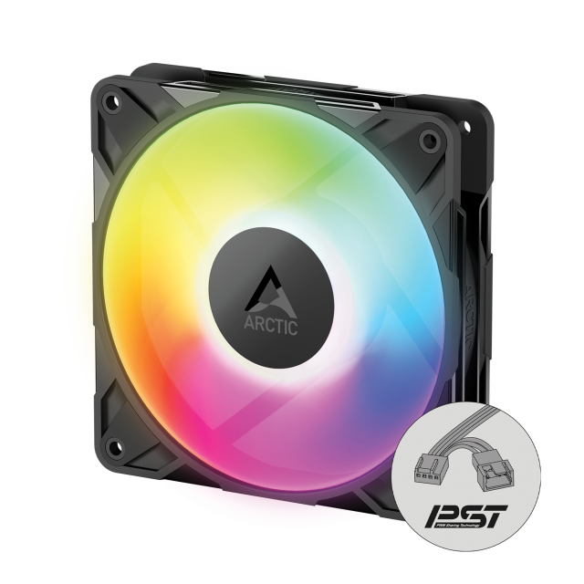 Комплект вентилатори ARCTIC P12 Pro A-RGB LN 120mm PWM 3-Pack