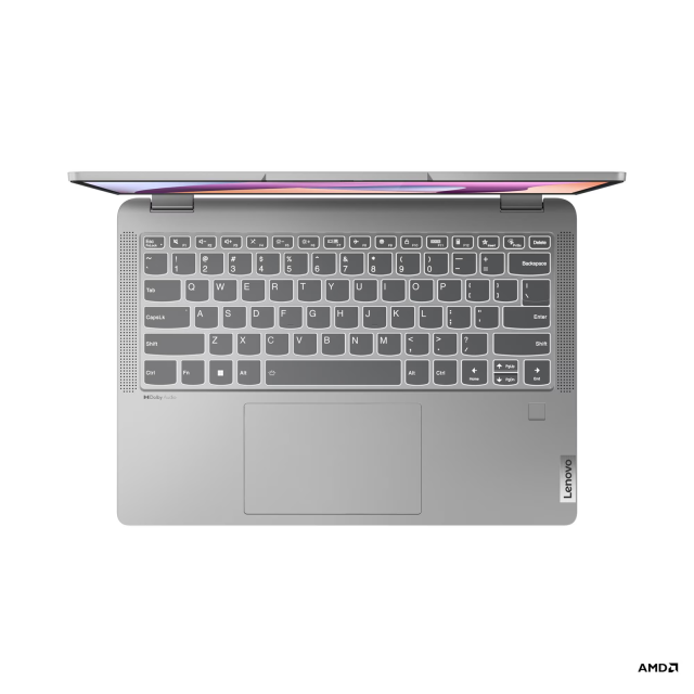 Лаптоп Lenovo IdeaPad Flex 5 14ABR8, AMD Ryzen 5 7530U 6C (2.0 / 4.5 GHz, 16MB Cache), 14.0" (35.56 cm) WUXGA IPS Glossy Display, Touchscreen, 16GB LPDDR4X, 1TB M.2 NVMe SSD, Windows 11 Home