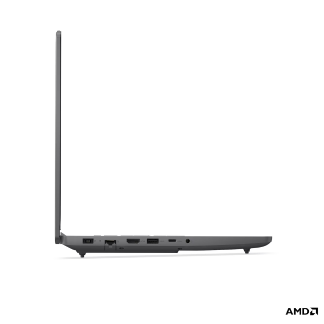 Лаптоп Lenovo LOQ Essential 15ARP10E, AMD Ryzen 7 7735HS 8C (3.2 / 4.7 GHz, 16MB Cache), 15.6'' (39.62 cm) FHD IPS Anti-glare Display, NVIDIA GF RTX4050 6GB GDDR6 DLSS 3, 16GB DDR5, 512GB M.2 NVMe SSD, No OS
