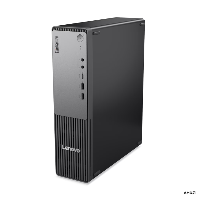 Компютър Lenovo ThinkCentre neo 55s Gen 6, AMD Ryzen 7 250 8C (3.3 / 5.1 GHz, 16MB Cache), MD Radeon 780M, 8GB DDR5, 512GB SSD M.2 NVMe, No OS
