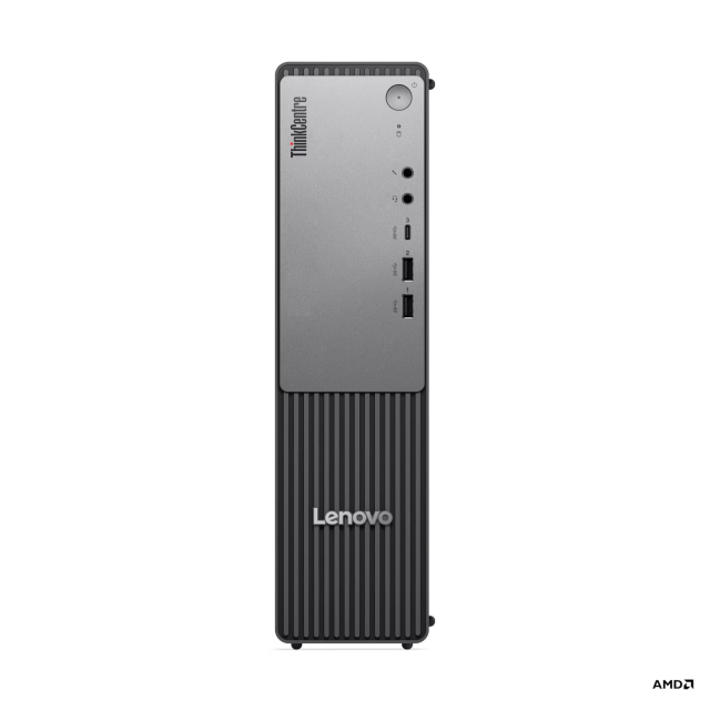 Компютър Lenovo ThinkCentre neo 55s Gen 6, AMD Ryzen 7 250 8C (3.3 / 5.1 GHz, 16MB Cache), MD Radeon 780M, 8GB DDR5, 512GB SSD M.2 NVMe, No OS