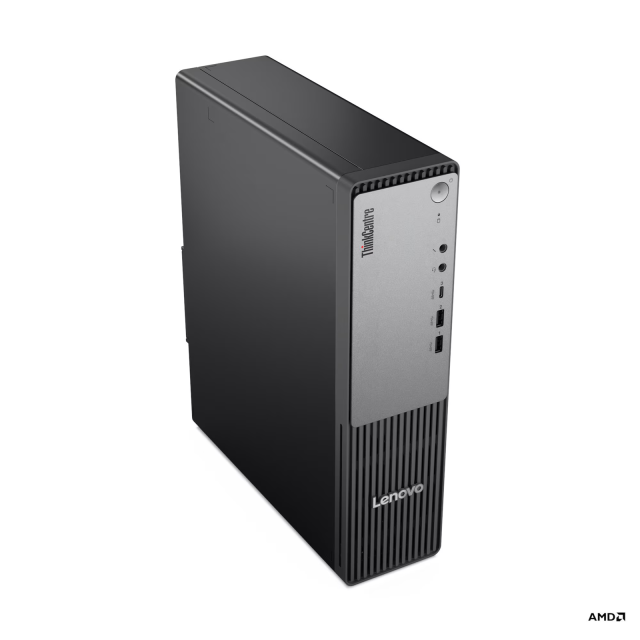 Компютър Lenovo ThinkCentre neo 55s Gen 6, AMD Ryzen 7 250 8C (3.3 / 5.1 GHz, 16MB Cache), MD Radeon 780M, 8GB DDR5, 512GB SSD M.2 NVMe, No OS
