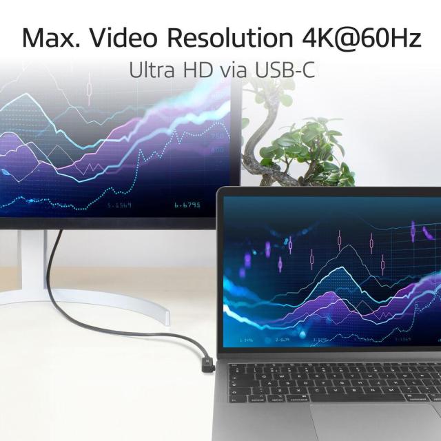 ACT Кабел USB Type-C към USB Type-C, 10Gbps, 60W, 1 m, конектори 90° left/right, up/down angled