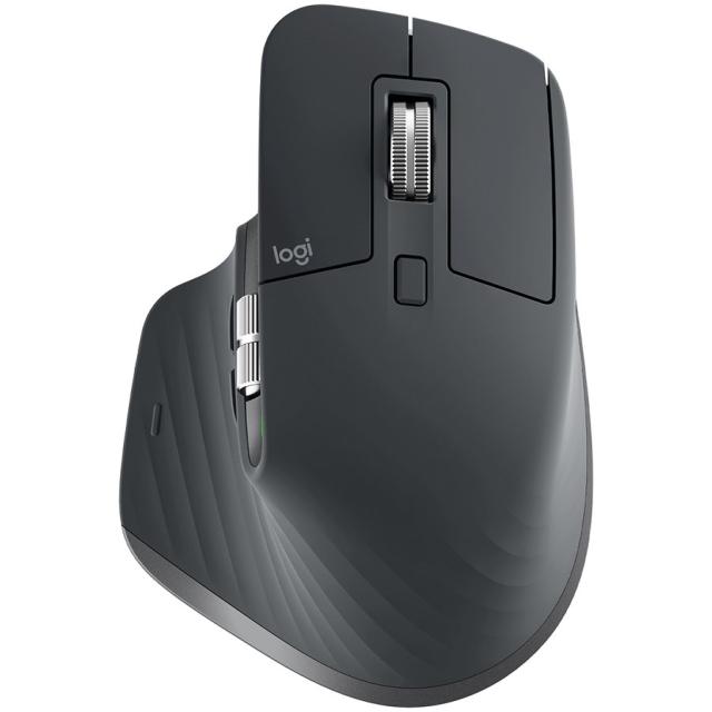 Мишка Logitech MX Master 3S Bluetooth / Wireless Edition, оптична (8000 dpi), 7 бутона, черна