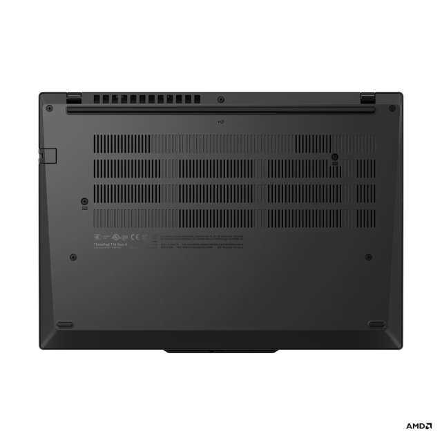 Лаптоп Lenovo ThinkPad T14 G6, AMD Ryzen AI 7 PRO 350 8C (3.5 / 5.0 GHz, 16MB Cache), 14.0" (35.56 cm) 2.8K OLED Anti-Reflection Display, Touchscreen, AMD Radeon 860M, 32GB DDR5, 1 TB M.2 NVMe SSD, Windows 11 Pro