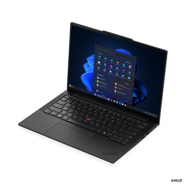 Лаптоп Lenovo ThinkPad E14 G7, AMD Ryzen 7 250 8C (3.3 / 5.1 GHz, 16MB Cache), 14.0" (35.56 cm) WUXGA Anti-glare Display, 16GB DDR5, 512 GB M.2 NVMe SSD, Free DOS