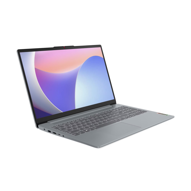 Лаптоп Lenovo IdeaPad Slim 3 15IAN8, Intel N100 4C (1.00 / 3.40 GHz, 6MB Cache), 15.6'' (39.62 cm) FHD IPS Anti-glare Display, 8GB LPDDR5, 256GB M.2 NVMe SSD, Free DOS