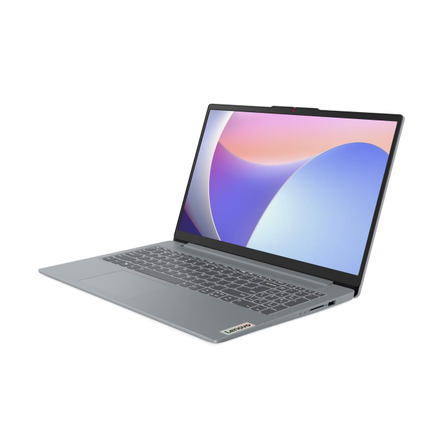 Лаптоп Lenovo IdeaPad Slim 3 15IAN8, Intel N100 4C (1.00 / 3.40 GHz, 6MB Cache), 15.6'' (39.62 cm) FHD IPS Anti-glare Display, 8GB LPDDR5, 256GB M.2 NVMe SSD, Free DOS