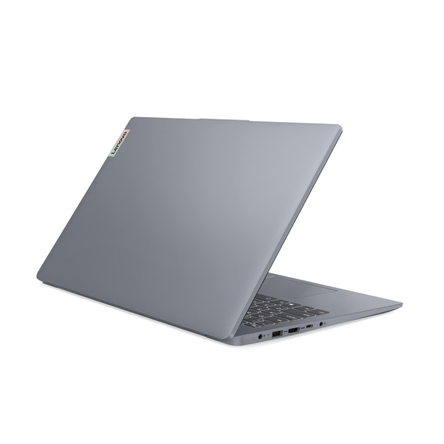 Лаптоп Lenovo IdeaPad Slim 3 15IAN8, Intel N100 4C (1.00 / 3.40 GHz, 6MB Cache), 15.6'' (39.62 cm) FHD IPS Anti-glare Display, 8GB LPDDR5, 256GB M.2 NVMe SSD, Free DOS