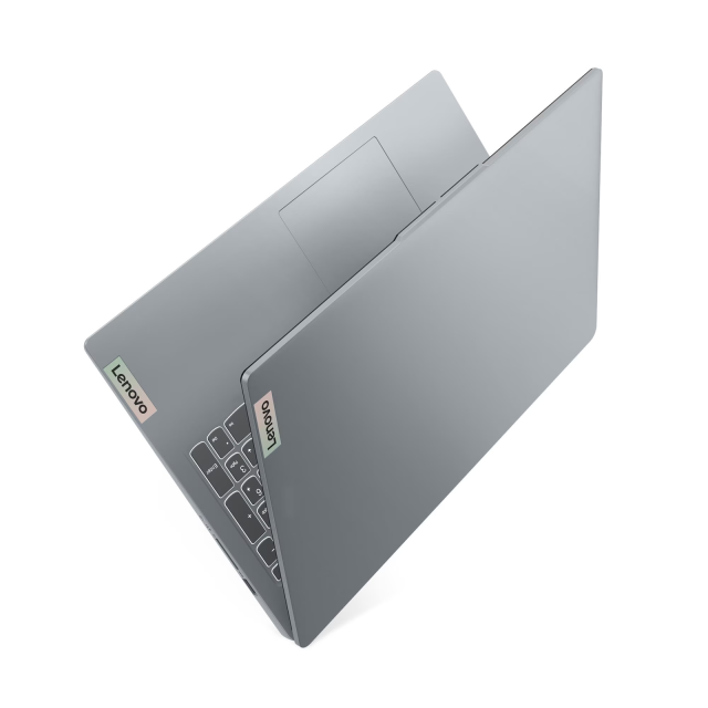 Лаптоп Lenovo IdeaPad Slim 3 15IAN8, Intel N100 4C (1.00 / 3.40 GHz, 6MB Cache), 15.6'' (39.62 cm) FHD IPS Anti-glare Display, 8GB LPDDR5, 256GB M.2 NVMe SSD, Free DOS
