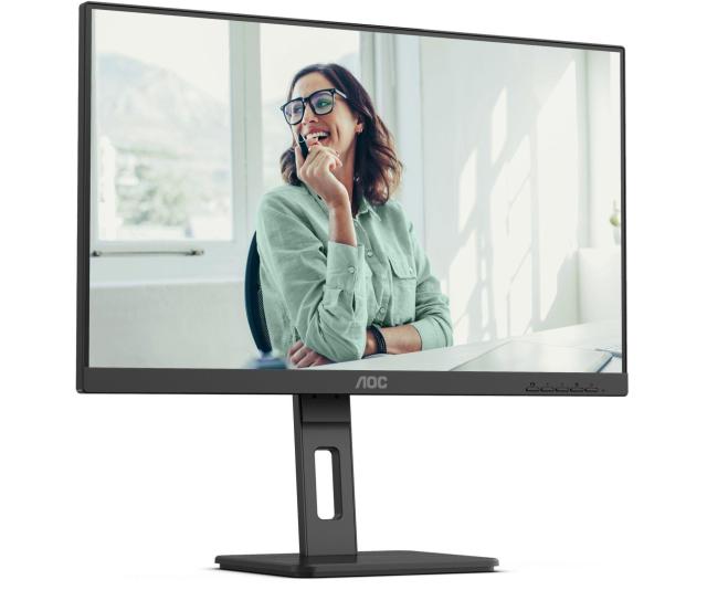 Монитор AOC Q27P3CV, 27" (68.58 cm) QHD IPS Anti-Glare Display, 100Hz, 4ms, 50 000 000:1, 350 cd/m2, DP, HDMI, USB-C, USB, LAN, Adaptive Sync, FlickerFree,Low Blue Light