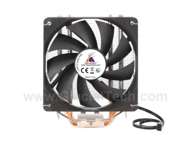 Охладител за процесор GLACIAL TECH IGLOO SHP4-12 G1, Intel LGA 1954/ 1851/ 1700/ 1200/ 115X/ 1366, AMD AM4/ AM5