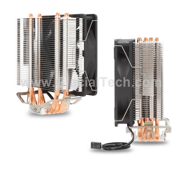 Охладител за процесор GLACIAL TECH IGLOO SHP4-12 G1, Intel LGA 1954/ 1851/ 1700/ 1200/ 115X/ 1366, AMD AM4/ AM5