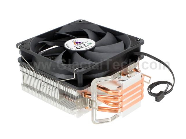 Охладител за процесор GLACIAL TECH IGLOO SHP4-12 G1, Intel LGA 1954/ 1851/ 1700/ 1200/ 115X/ 1366, AMD AM4/ AM5