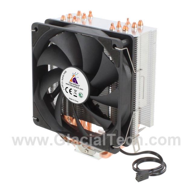 Охладител за процесор GLACIAL TECH IGLOO SHP6-12 G1, Intel LGA 1954/ 1851/ 1700/ 1200/ 115X/ 1366, AMD AM4/ AM5