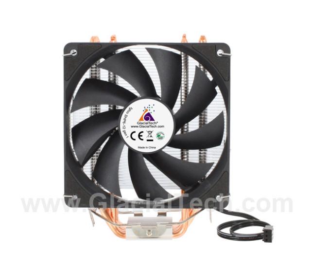 Охладител за процесор GLACIAL TECH IGLOO SHP6-12 G1, Intel LGA 1954/ 1851/ 1700/ 1200/ 115X/ 1366, AMD AM4/ AM5