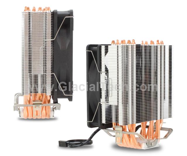Охладител за процесор GLACIAL TECH IGLOO SHP6-12 G1, Intel LGA 1954/ 1851/ 1700/ 1200/ 115X/ 1366, AMD AM4/ AM5
