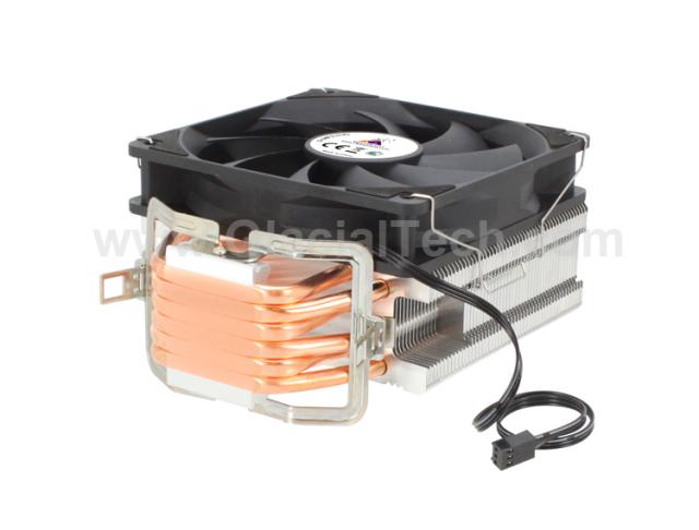 Охладител за процесор GLACIAL TECH IGLOO SHP6-12 G1, Intel LGA 1954/ 1851/ 1700/ 1200/ 115X/ 1366, AMD AM4/ AM5
