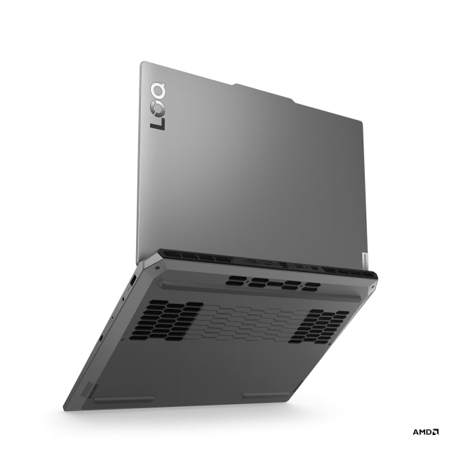 Лаптоп Lenovo LOQ 15AHP9, AMD Ryzen 7 7445HS 8C (3.2 / 3.55 GHz, 16MB Cache), 15.6'' (39.62 cm) FHD IPS Anti-glare Display, NVIDIA GF RTX3050 6GB GDDR6, 16GB DDR5, 512 GB M.2 NVMe SSD, Free DOS
