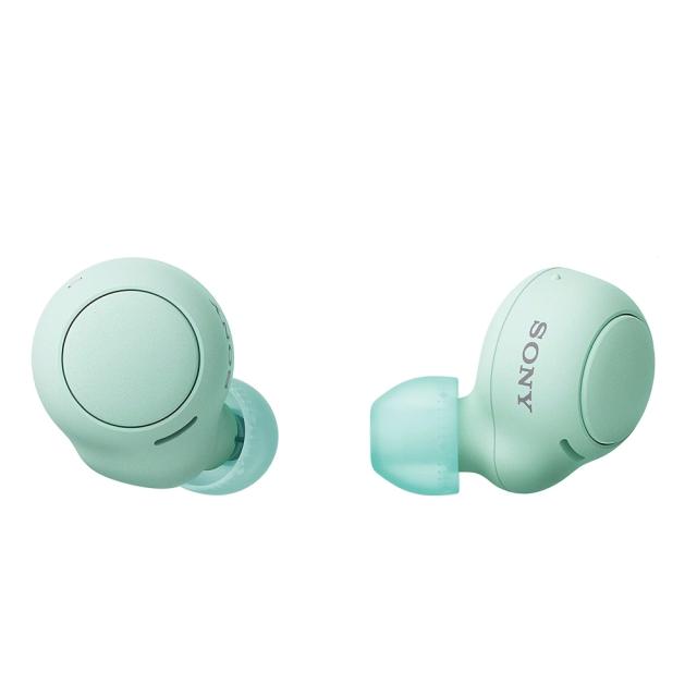 Слушалки Sony WF-C500, микрофон, Bluetooth, тип "тапи", IPX4, Зелени