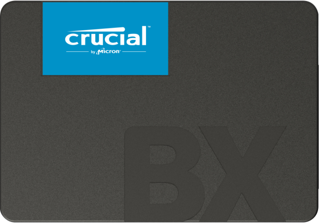Crucial BX500 SSD 500GB 3D NAND SATA III (6 Gb/s), 2.5"(6.35 cm) 