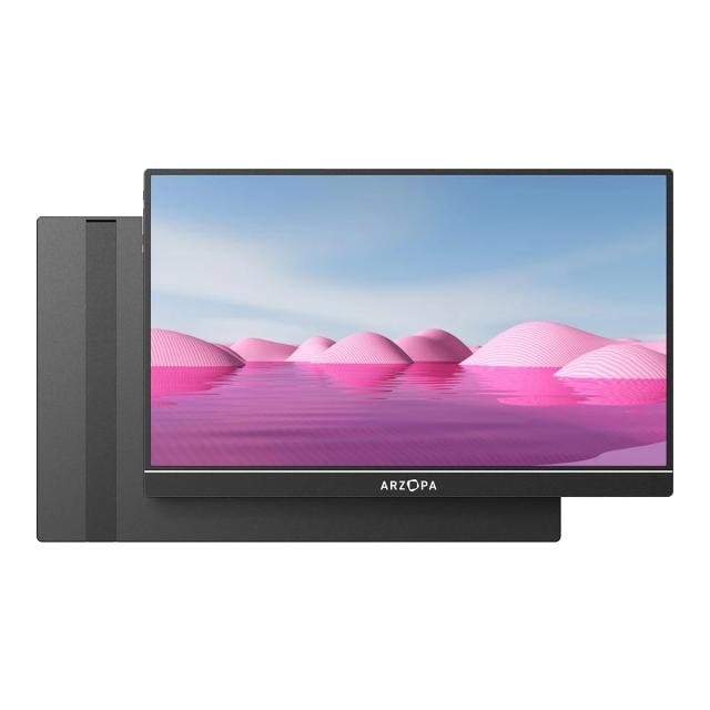 Монитор Arzopa Z1RC Portable Monitor, 16.1" (40.89cm) 2.5K IPS, 60Hz, 500cd/m², 1200:1, Mini HD, USB Type-C