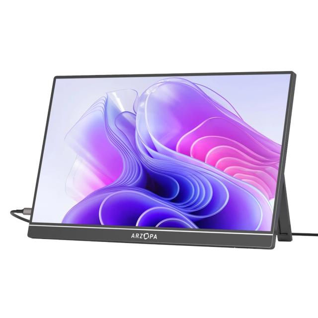 Монитор Arzopa A1M Portable Monitor, 17.3" (43.94 cm) FHD IPS, 60Hz, 300cd/m², 1000:1, Mini HD, USB Type-C