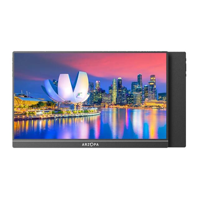 Монитор Arzopa A1M Portable Monitor, 17.3" (43.94 cm) FHD IPS, 60Hz, 300cd/m², 1000:1, Mini HD, USB Type-C